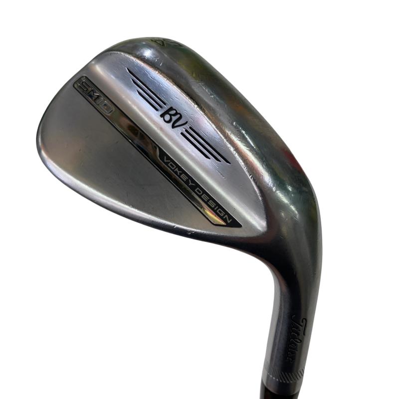 【中古】 タイトリスト VOKEY SPIN MILLED SM10 ツアークロム 54°/10°S ウェッジ WG Dynamic Gold (フレックスS) メンズ 男性用 右利き 右用 Cランク ゴルフクラブ