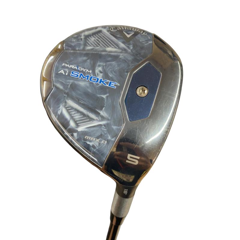 【中古】 キャロウェイ PARADYM Ai SMOKE MAX D 5W フェアウェイウッド FW TENSEI 50 for CW(Ai SMOKE FW) (フレックスSR) メンズ 男性用 右利き 右用 Cランク ゴルフクラブ｜ゴルフパートナー 中古クラブ店