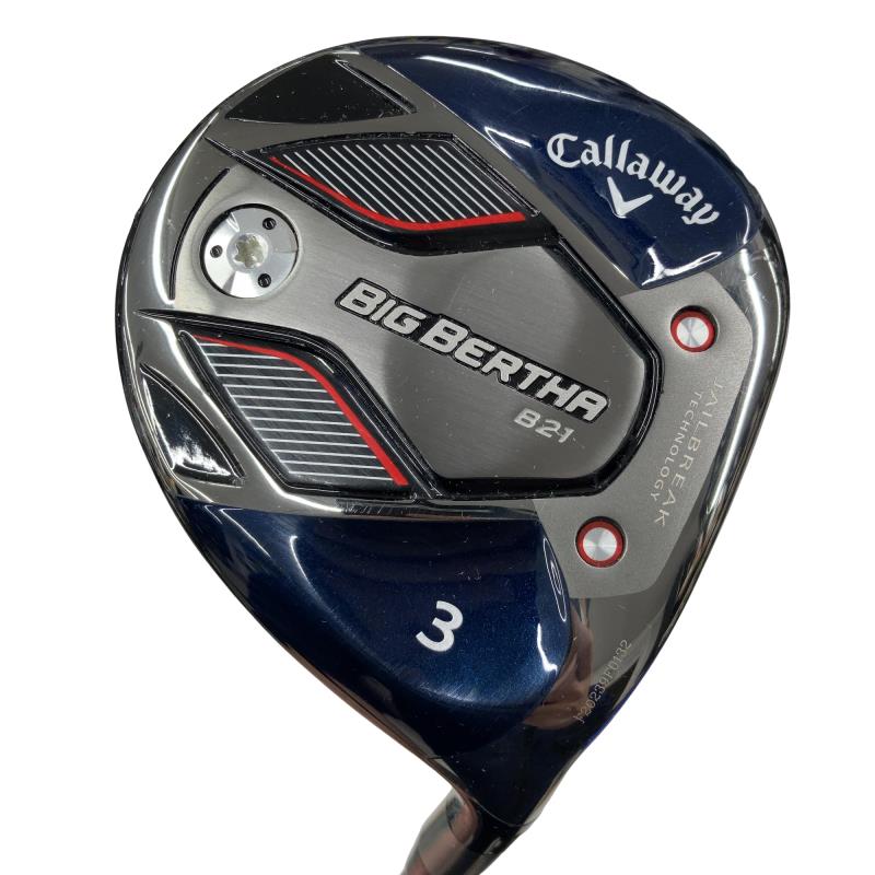 【中古】 キャロウェイ BIG BERTHA B21 3W フェアウェイウッド FW Speeder EVOLUTION for CW(B21 FW) (フレックスSR) メンズ 男性用 右利き 右用 Cランク ゴルフクラブ
