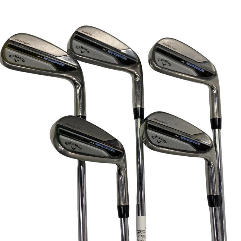 【中古】 キャロウェイ PARADYM Ai SMOKE  5S アイアン仕掛ける IR NS PRO ZELOS 7 (フレックスS) メンズ 成人男性用 右利き 右用 C価値づける ゴルフ野球クラブ