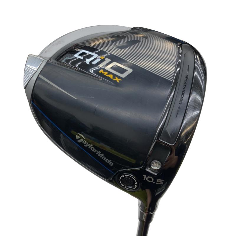 【中古】 テーラーメイド Qi10 MAX 10.5° ドライバー DR Diamana BLUE TM50(Qi10 DR) (フレックスSR) メンズ 男性用 右利き 右用 Cランク ゴルフクラブ