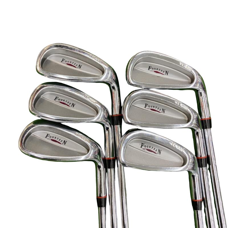 【中古】 フォーティーン TC-660 6S アイアン仕掛ける IR NS PRO 950GH (フレックスS) メンズ 成人男性用 右利き 右用 C価値づける ゴルフ野球クラブ