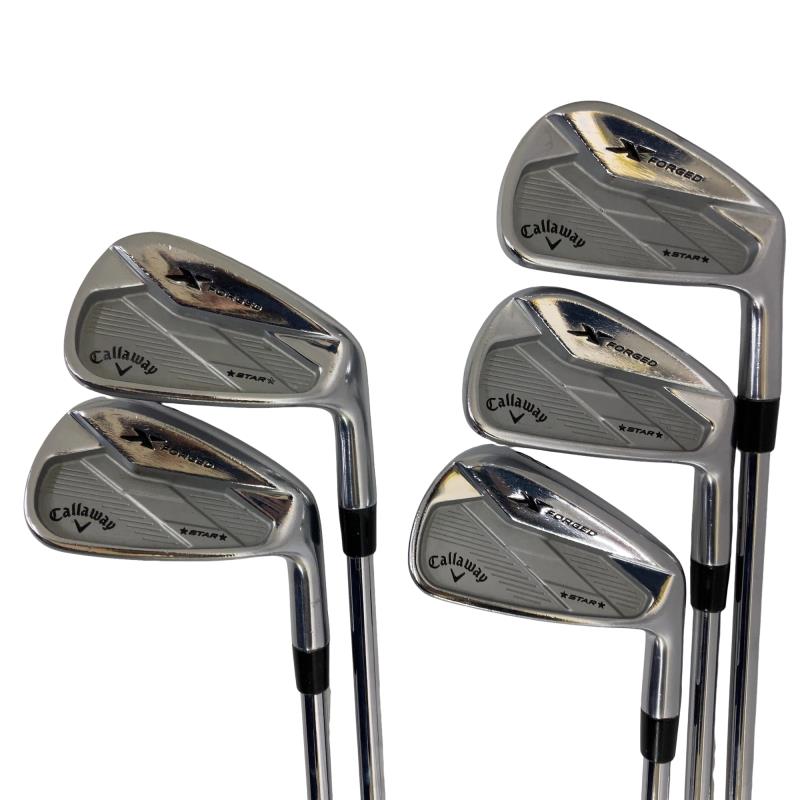 【中古】 キャロウェイ X FORGED STAR 6S アイアンセット IR リシャフト (フレックスその他) メンズ 男性用 右利き 右用 Cランク ゴルフクラブ