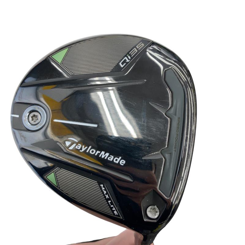 【中古】 テーラーメイド Qi35 MAX LITE 3W フェアウェイウッド FW AIR SPEEDER TM(Qi35 FW) (フレックスR) メンズ 男性用 右利き 右用 Cランク ゴルフクラブ