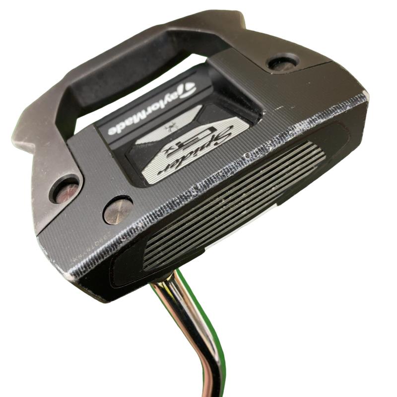 【中古】 テーラーメイド Spider GTx BLACK シングルベンド 34インチ パター PT スチール (フレックスその他) メンズ 男性用 右利き 右用 Cランク ゴルフクラブ