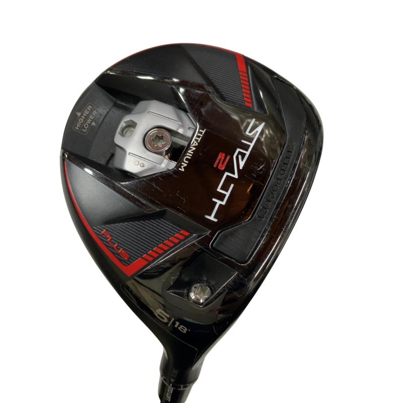 【中古】 テーラーメイド STEALTH2 PLUS 5W フェアウェイウッド FW Diamana TM50(FW) (フレックスS) メンズ 男性用 右利き 右用 Cランク ゴルフクラブ