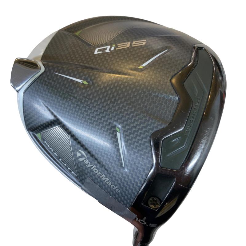 【中古】 テーラーメイド Qi35 MAX LITE 10.5° ドライバー DR AIR SPEEDER TM(Qi35 DR) (フレックスSR) メンズ 男性用 右利き 右用 Cランク ゴルフクラブ