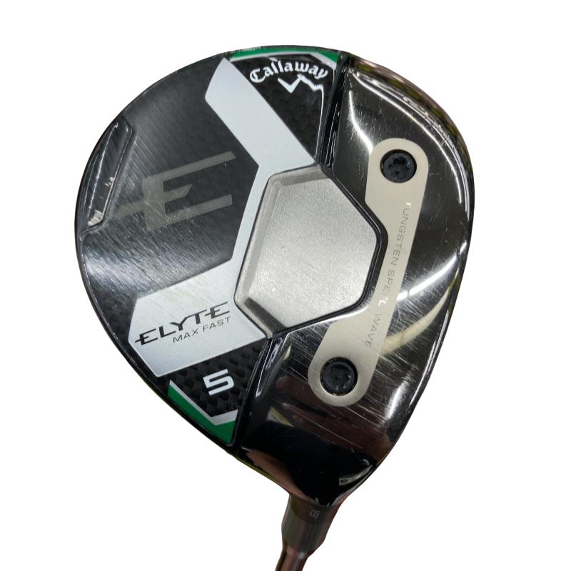 【中古】 キャロウェイ ELYTE MAX FAST 5W フェアウェイウッド FW LIN-Q GREEN 40 for CW(ELYTE FW) (フレックスR) メンズ 成人男性用 右利き 右用 C価値づける ゴルフ野球クラブ