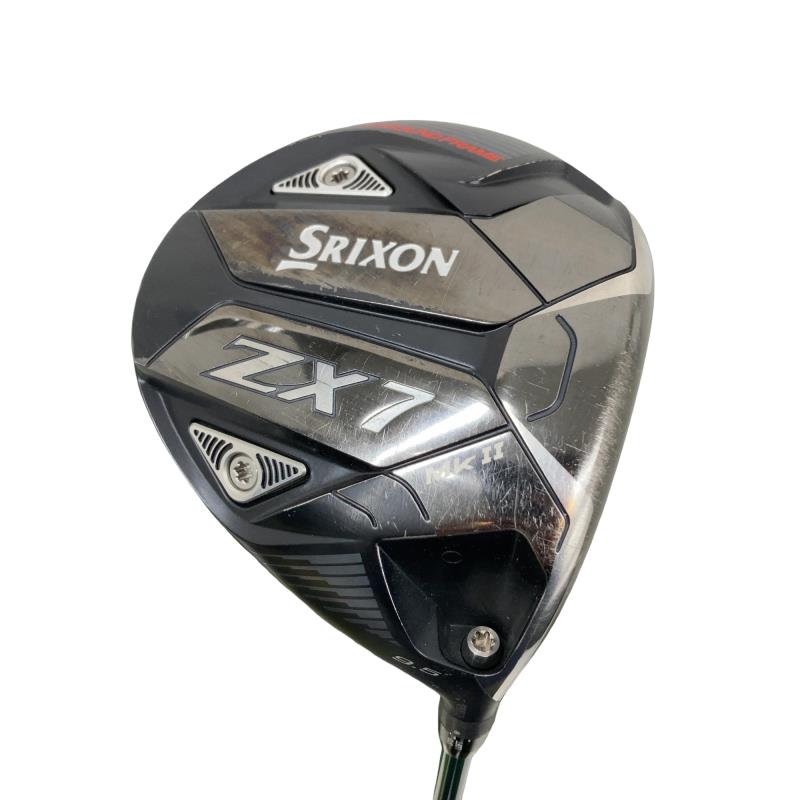 【中古】 ダンロップ SRIXON ZX7 Mk II 9.5° ドライバー DR 純正特注シャフト (フレックスS) メンズ 男性用 右利き 右用 Cランク ゴルフクラブ