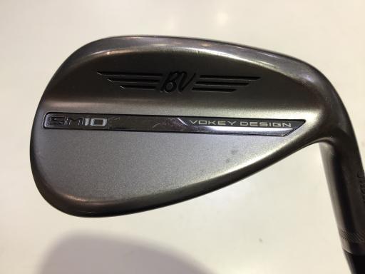 【中古】 タイトリスト VOKEY SPIN MILLED SM10 ニッケル 54°/10°S ウェッジ WG BV 105 (フレックスその他) メンズ 男性用 右利き 右用 Cランク ゴルフクラブ