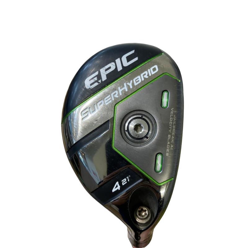 【中古】 キャロウェイ EPIC SUPER HYBRID U4 ユーティリティ UT リシャフト (フレックスその他) メンズ 男性用 右利き 右用 Cランク ゴルフクラブ|ゴルフパートナー 中古クラブ店