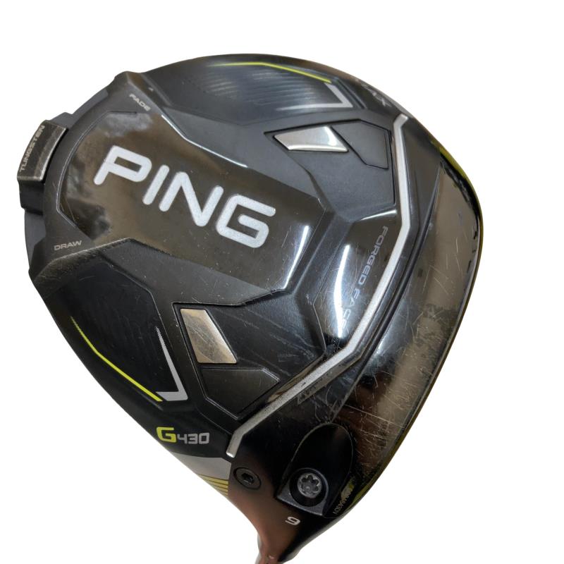 【中古】 ピン G430 MAX  9° １番ウッド DR ALTA J CB BLACK(DR) (フレックスS) メンズ 成人男性用 右利き 右用 C位置づける ゴルフ野球クラブ