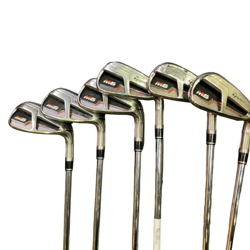 【中古】 テーラーメイド M6 6S アイアンセット IR RE-AX 85 STEEL (フレックスR) メンズ 男性用 右利き 右用 Cランク ゴルフクラブ