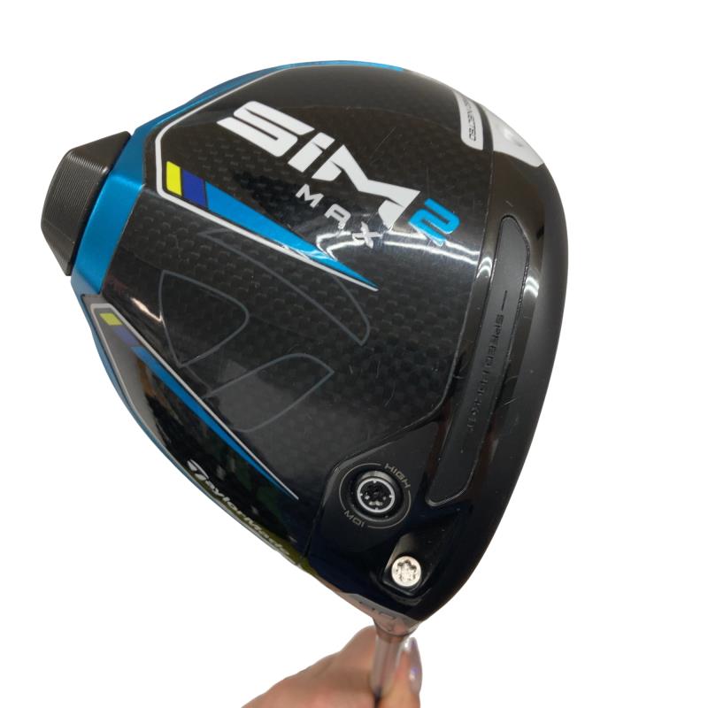 【中古】 テーラーメイド SIM2 MAX 9° ドライバー DR Tour AD HD-6 (フレックスS) メンズ 男性用 右利き 右用 Cランク ゴルフクラブ