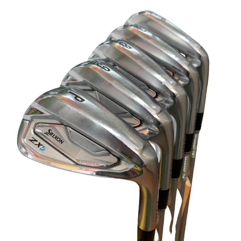 【中古】 ダンロップ SRIXON ZX5 Mk II 6S アイアン仕掛ける IR Diamana ZX-II 60 for Iron (フレックスR) メンズ 成人男性用 右利き 右用 C価値づける ゴルフ野球クラブ
