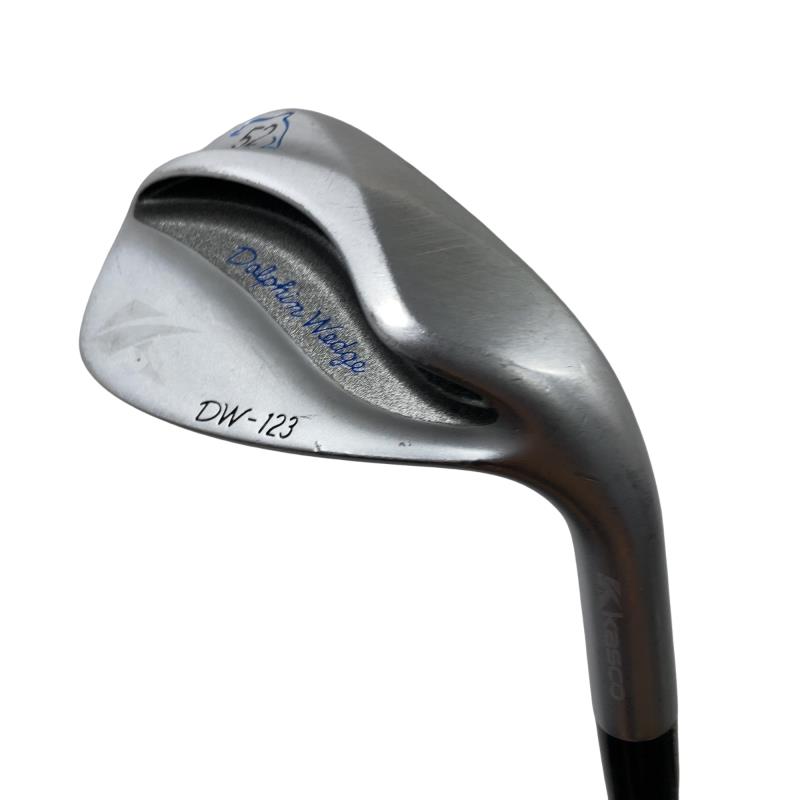【中古】 キャスコ Dolphin Wedge DW-123 しろがね色 52° レディース ウェッジ WG Dolphin DP-231 (フレックスL) レディース お上さん用 右利き 右用 C序列付ける ゴルフ野球クラブ