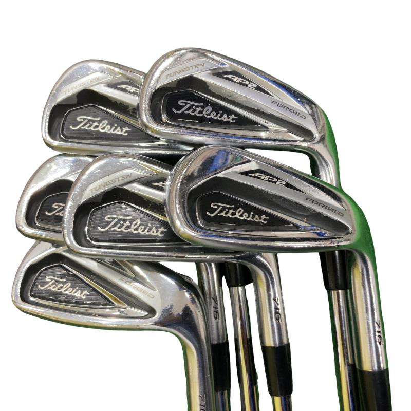 【中古】 タイトリスト Titleist AP2 716 6S アイアンセット IR Dynamic Gold AMT (フレックスS) メンズ 男性用 右利き 右用 Cランク ゴルフクラブ