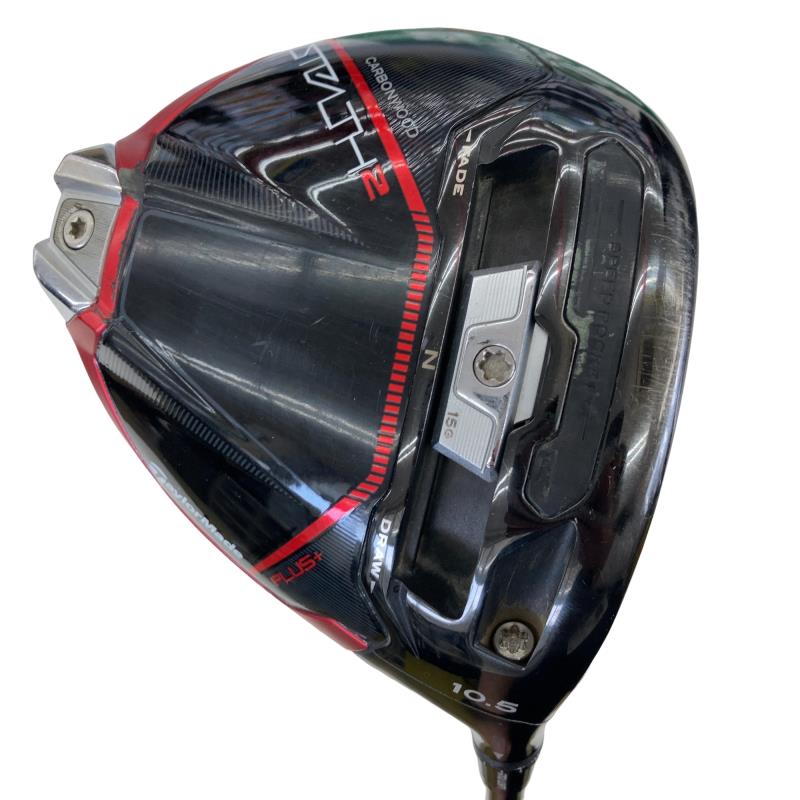 【中古】 テーラーメイド STEALTH2 PLUS 10.5&deg; ドライバー DR リシャフト (フレックスその他) メンズ 男性用 右利き 右用 Cランク ゴルフクラブ｜ゴルフパートナー 中古クラブ店