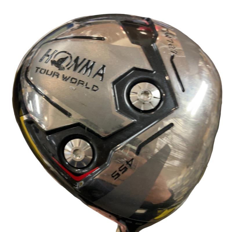 【中古】 本間ゴルフ TOUR WORLD TW727 455 9.5° ドライバー DR VIZARD YZ65 (フレックスS) メンズ 男性用 右利き 右用 Cランク ゴルフクラブ