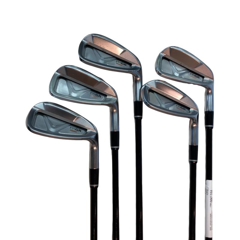 【中古】 労働者階級歯車 PRGR 05(2023) 5S アイアン仕掛ける IR MCI BLACK FOR PRGR (フレックスSR) メンズ 成人男性用 右利き 右用 C価値づける ゴルフ野球クラブ