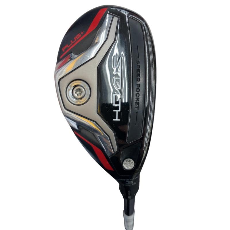 【中古】 テーラーメイド STEALTH PLUS+ U3 ユーティリティ UT リシャフト (フレックスその他) メンズ 男性用 右利き 右用 Cランク ゴルフクラブ