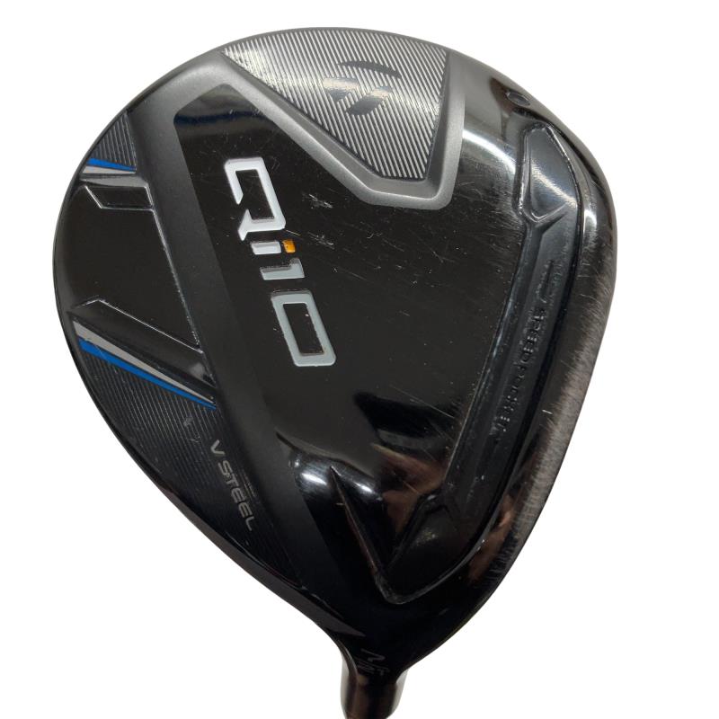 【中古】 テーラーメイド Qi10 7W フェアウェイウッド FW リシャフト (フレックスその他) メンズ 男性用 右利き 右用 Cランク ゴルフクラブ