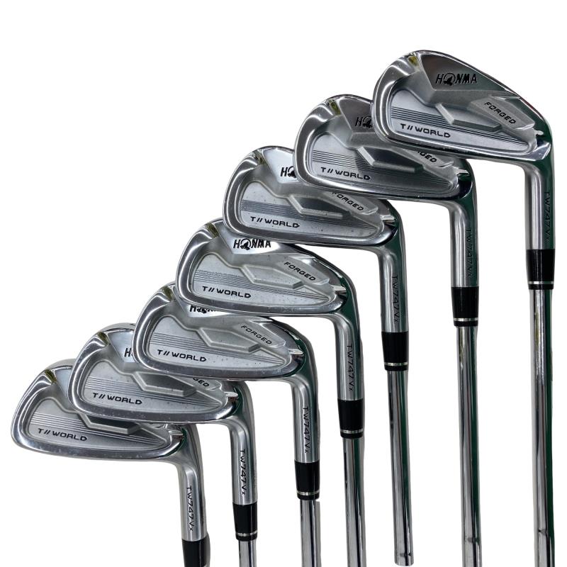 【中古】 本間ゴルフ TOUR WORLD TW747Vx 8S アイアン仕掛ける IR NS PRO MODUS3 FOR T//WORLD (フレックスS) メンズ 成人男性用 右利き 右用 C序列付ける ゴルフ野球クラブ