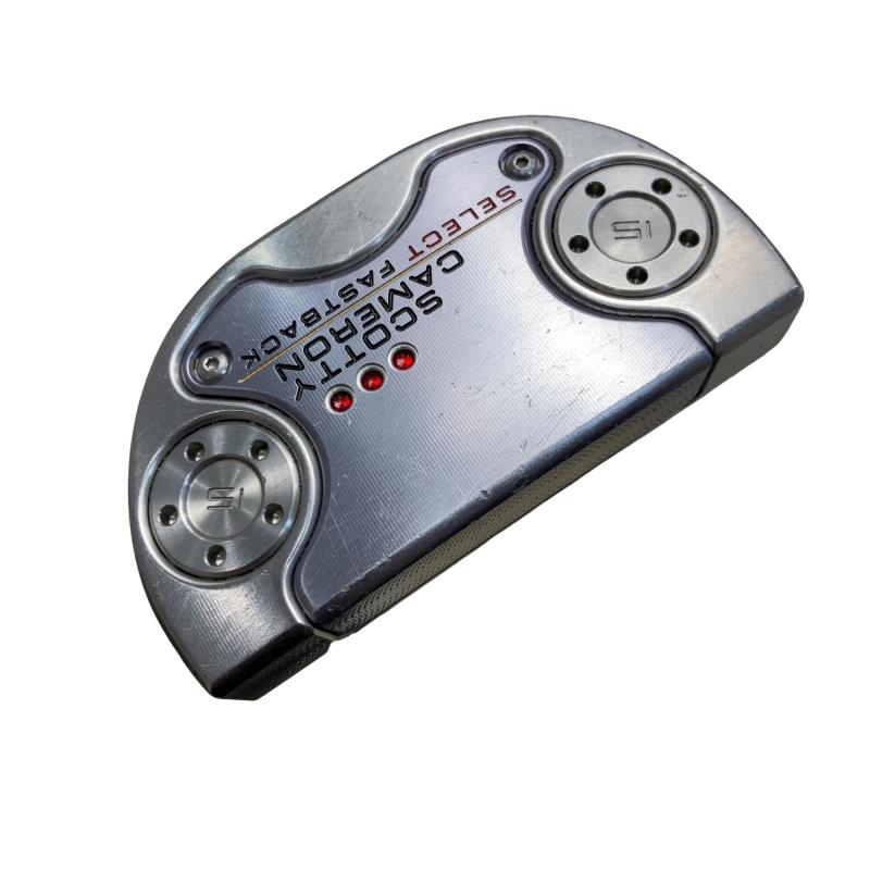 【中古】 タイトリスト SCOTTY CAMERON select FASTBACK(2018) 34in パター PT スチール写真 (フレックス余分の物) メンズ 成人男性用 右利き 右用 C価値づける ゴルフ野球クラブ