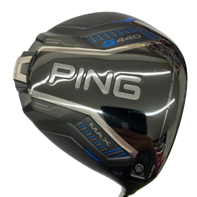 【中古】 ピン G440 MAX 10.5° １番ウッド DR PING TOUR 2.0 BLACK 65(DR) (フレックスS) メンズ 成人男性用 右利き 右用 C序列付ける ゴルフ野球クラブ