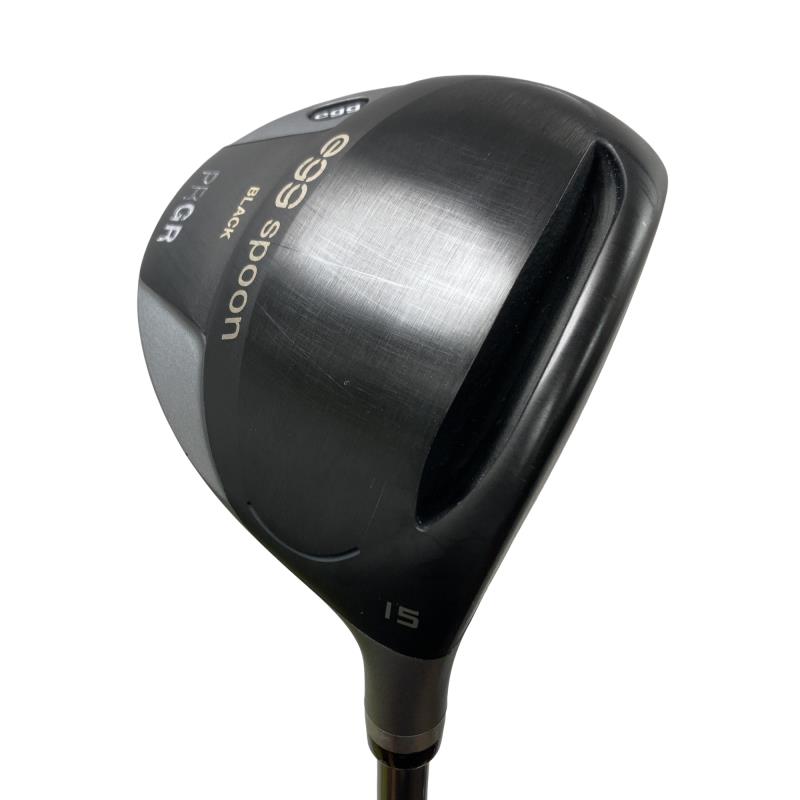 【中古】 労働者階級歯車 egg spoon BLACK 15° フェアウェイウッド FW Diamana FOR PRGR(2021 FW) (フレックスS) メンズ 成人男性用 右利き 右用 C位置づける ゴルフ野球クラブ