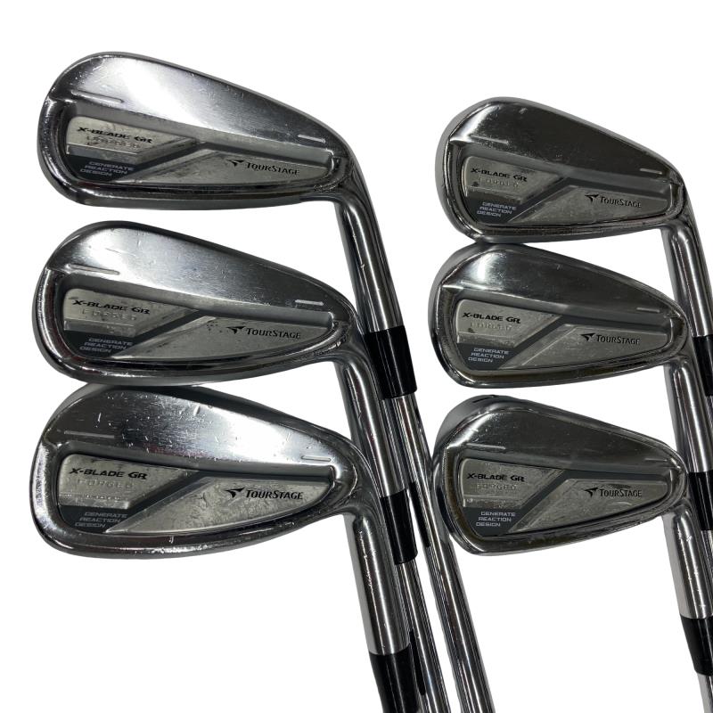 【中古】 ブリヂストン TOURSTAGE X-BLADE GR FORGED(2014) 6S アイアン書き割り IR NS PRO MODUS3 TOUR120 (フレックスS) メンズ 成人男性用 右利き 右用 C序列付ける ゴルフ野球クラブ