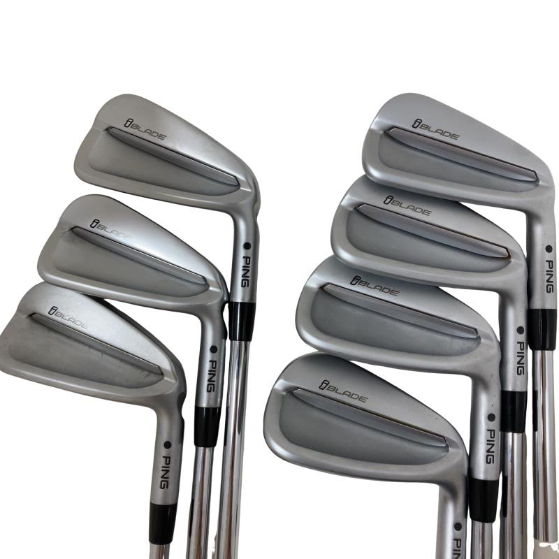 【中古】 ピン i BLADE 8S アイアンセット IR Dynamic Gold (フレックスS) メンズ 男性用 右利き 右用 Cランク ゴルフクラブ｜ゴルフパートナー 中古クラブ店