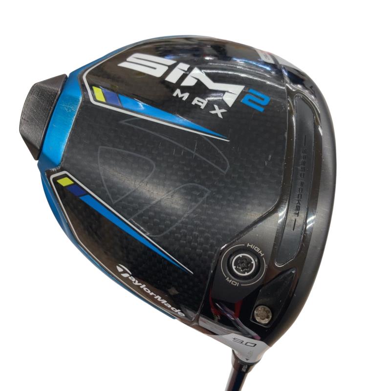 【中古】 テーラーメイド SIM2 MAX 9° ドライバー DR TENSEI BLUE TM50(SIM2 DR) (フレックスR) メンズ 男性用 右利き 右用 Cランク ゴルフクラブ