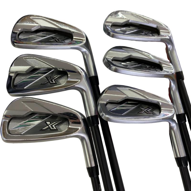 【中古】 ダンロップ XXIO(2022) eks 7S アイアン仕掛ける IR Miyazaki AX-2(IR) (フレックスS) メンズ 成人男性用 右利き 右用 C価値づける ゴルフ野球クラブ