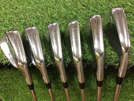 【中古】 ミズノ Mizuno Pro 120 6S アイアン仕掛ける IR 完全無欠特注立て坑 (フレックスS) メンズ 成人男性用 右利き 右用 C序列付ける ゴルフ野球クラブ