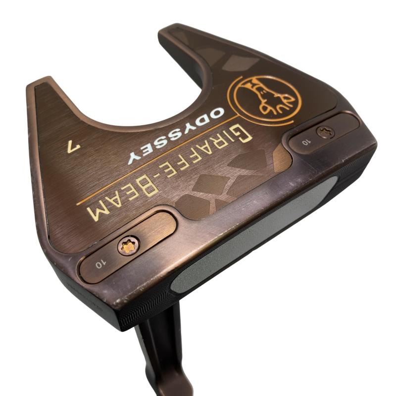 【中古】 オデッセイ GIRAFFE-BEAM #7 34in パター PT STROKE LAB 90 スチール写真 (フレックス余分の物) メンズ 成人男性用 右利き 右用 C序列付ける ゴルフ野球クラブ