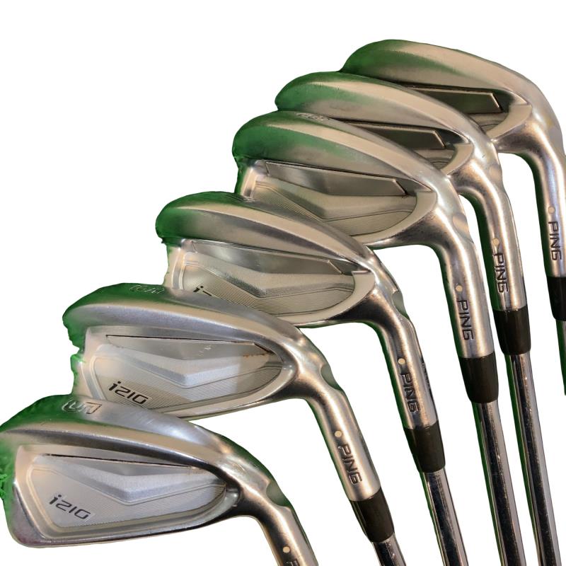【中古】 ピン i210 6S アイアン書き割り IR NS PRO MODUS3 TOUR105 (フレックスS) メンズ 成人男性用 右利き 右用 C位置づける ゴルフ野球クラブ