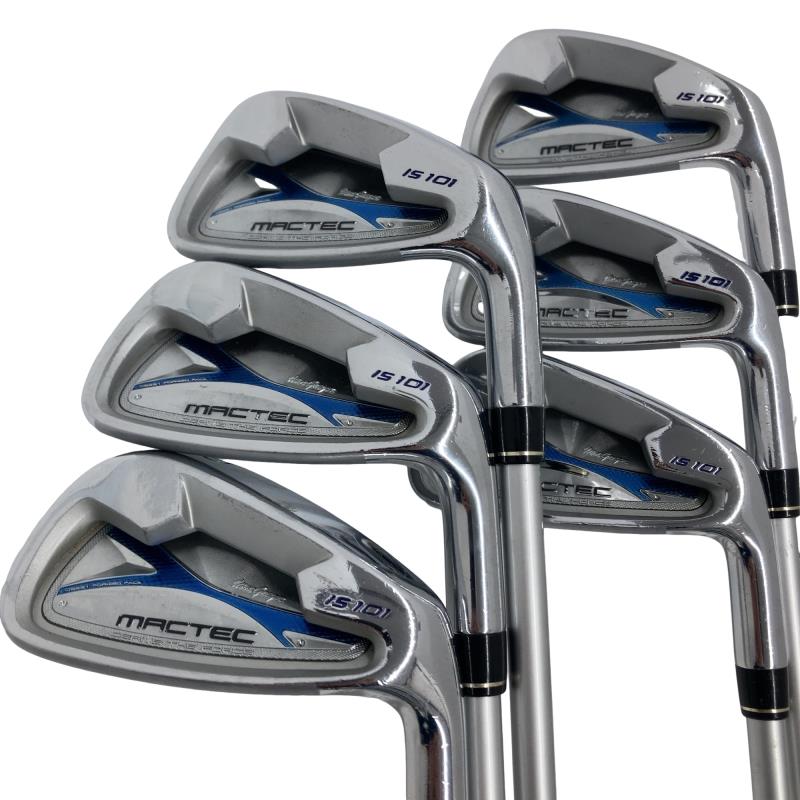 【中古】 マグレガー MACTEC IS 101 6S アイアンセット IR MACTEC IS5355N (フレックスR) メンズ 男性用 右利き 右用 Dランク ゴルフクラブ