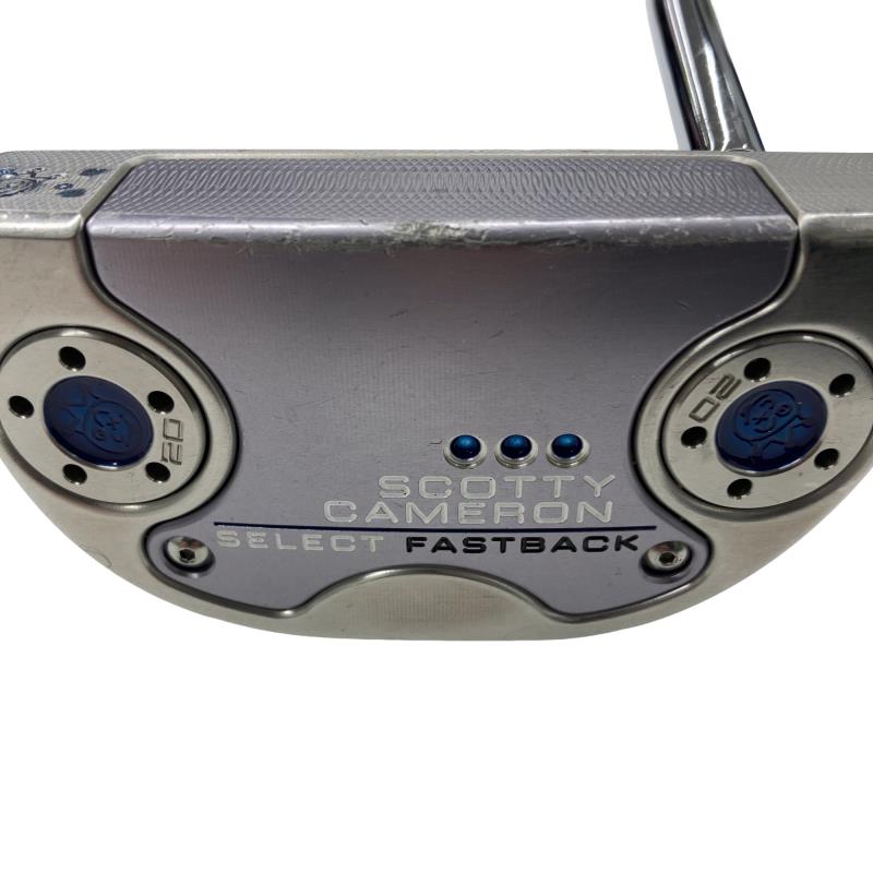 【中古】 タイトリスト SCOTTY CAMERON select FASTBACK(2018) 34インチ パター PT スチール (フレックスその他) メンズ 男性用 右利き 右用 Cランク ゴルフクラブ