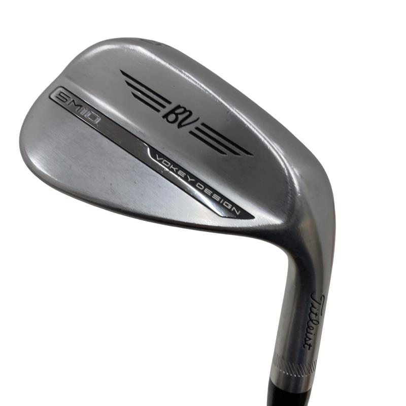 【中古】 タイトリスト VOKEY SPIN MILLED SM10 ツアークロム 50°/08°F ウェッジ WG Dynamic Gold (フレックスS) メンズ 男性用 右利き 右用 Cランク ゴルフクラブ