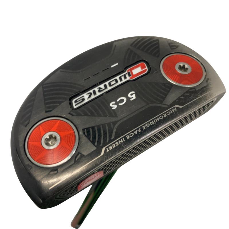 【中古】 オデッセイ O WORKS #5CS 33インチ パター PT スチール (フレックスその他) メンズ 男性用 右利き 右用 Cランク ゴルフクラブ