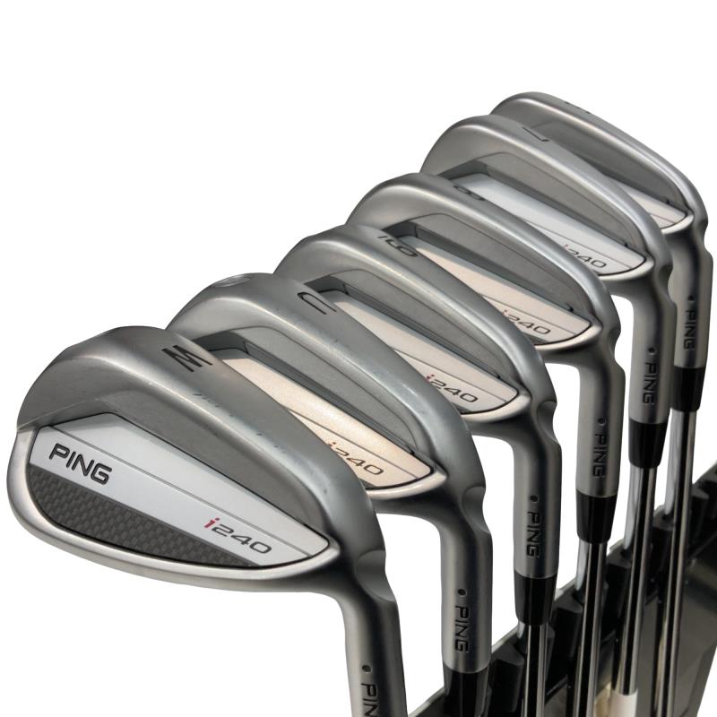 【中古】 ピン i240 7S アイアンセット IR NS PRO MODUS3 TOUR115 (フレックスS) メンズ 男性用 右利き 右用 Cランク ゴルフクラブ