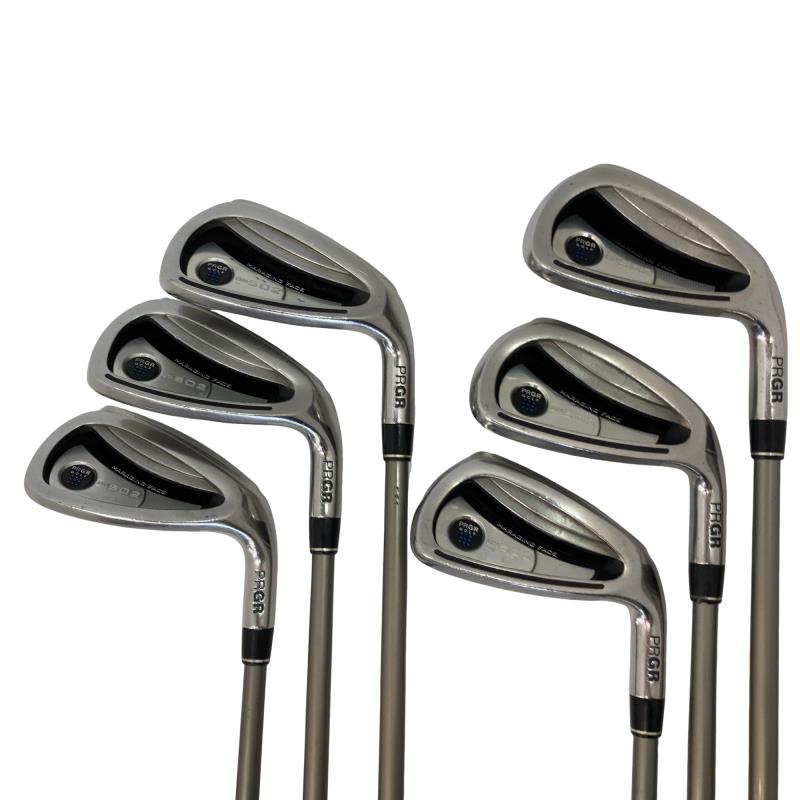 【中古】 プロギア GN 502 6S アイアンセット IR GN 502(アイアン) (フレックスR) メンズ 男性用 右利き 右用 Dランク ゴルフクラブ|ゴルフパートナー 中古クラブ店