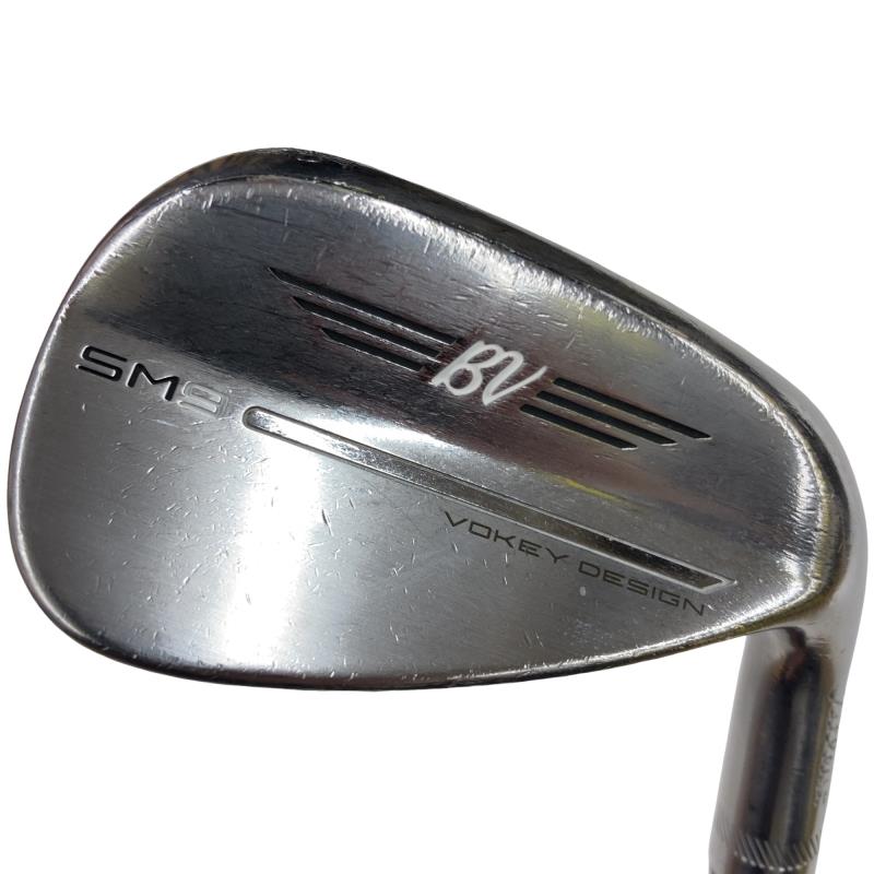 【中古】 タイトリスト VOKEY SPIN MILLED SM9 ツアークロム 46°/10°F ウェッジ WG Dynamic Gold (フレックスS) メンズ 男性用 右利き 右用 Cランク ゴルフクラブ