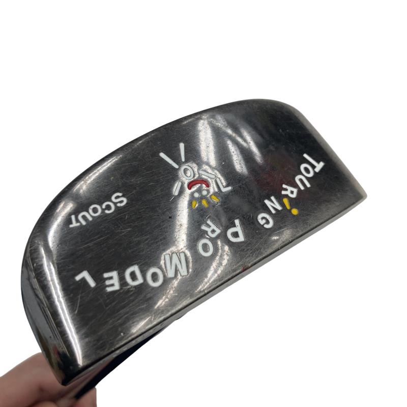 【中古】 T・P ミルズ TOURING PRO MODEL SCOUT(ダークニッケルメッキ) 34インチ パター PT スチール (フレックスその他) メンズ 男性用 右利き 右用 Cランク ゴルフクラブ