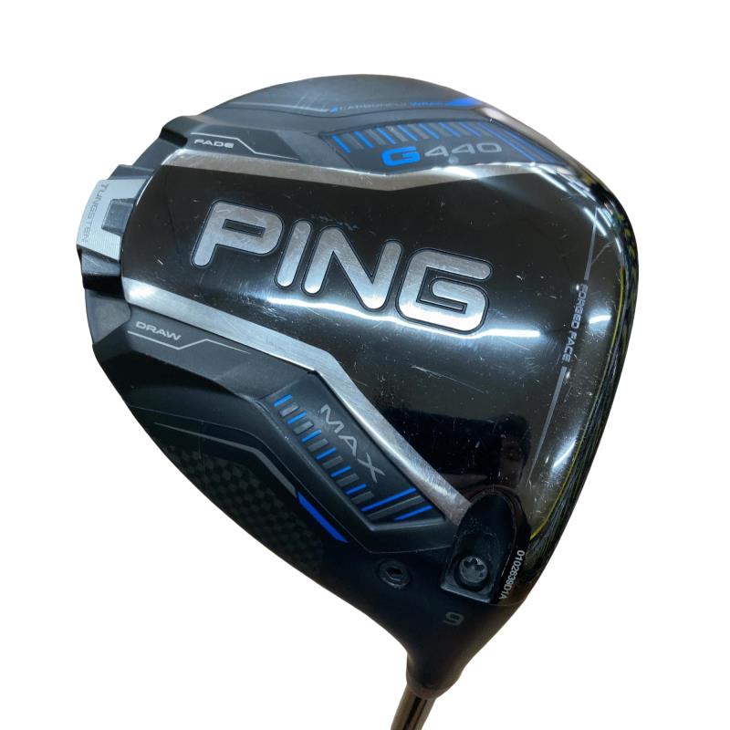 【中古】 ピン G440 MAX  9° １番ウッド DR PING TOUR 2.0 BLACK 65(DR) (フレックスS) メンズ 成人男性用 右利き 右用 C位置づける ゴルフ野球クラブ