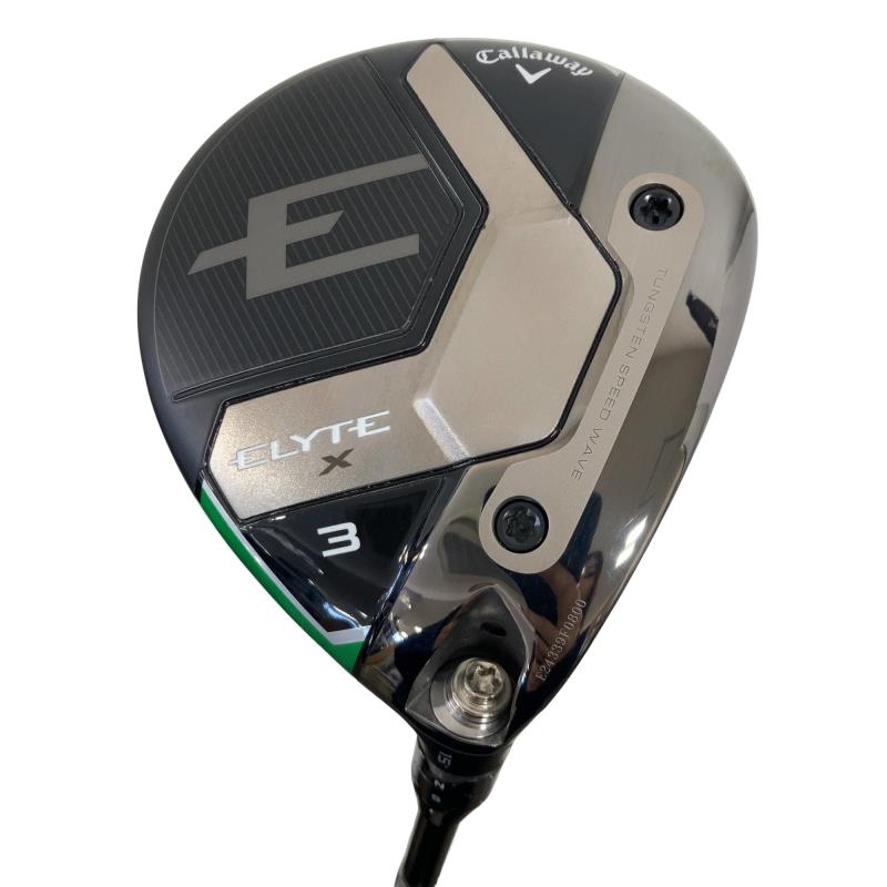 【中古】 キャロウェイ ELYTE X 3W フェアウェイウッド FW 純正特注シャフト (フレックスSR) メンズ 男性用 右利き 右用 Cランク ゴルフクラブ