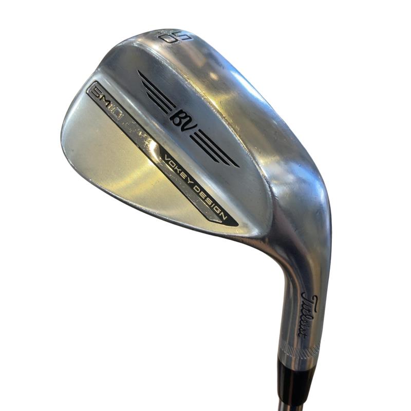 【中古】 タイトリスト VOKEY SPIN MILLED SM10 ツアークロム 50°/08°F ウェッジ WG Dynamic Gold (フレックスS) メンズ 男性用 右利き 右用 Cランク ゴルフクラブ|ゴルフパートナー 中古クラブ店