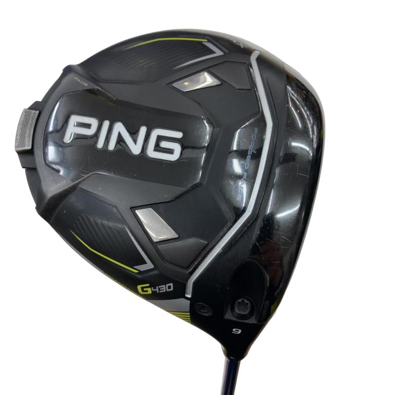 【中古】 ピン G430 MAX 9° ドライバー DR 純正特注シャフト (フレックスS) メンズ 男性用 右利き 右用 Cランク ゴルフクラブ