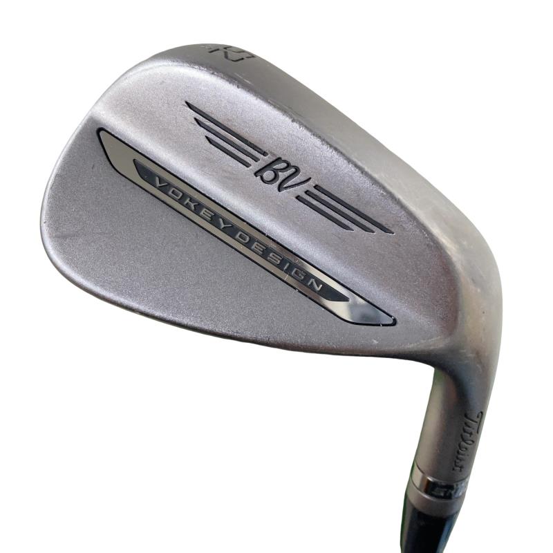 【中古】 タイトリスト VOKEY SPIN MILLED SM11 ニッケル 52°/12°F ウェッジ WG 純正特注シャフト (フレックスS) メンズ 男性用 右利き 右用 Cランク ゴルフクラブ